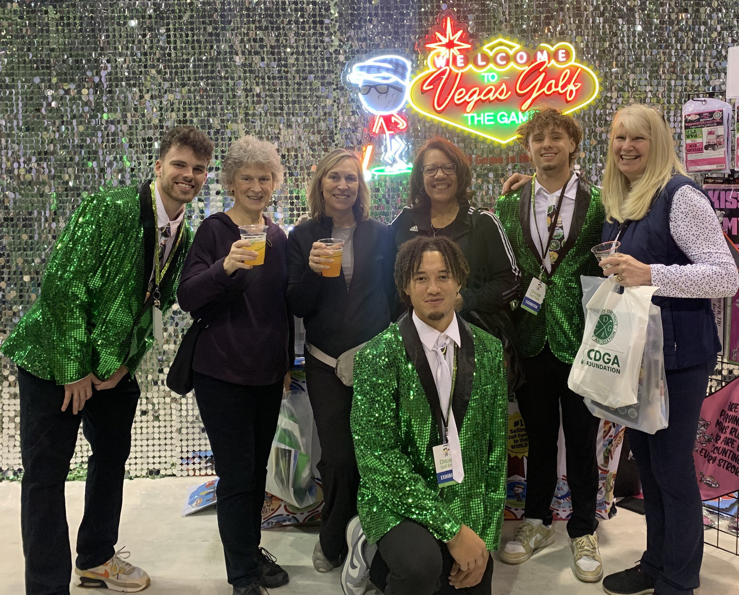See our FUN uniforms we can wear at your booth!