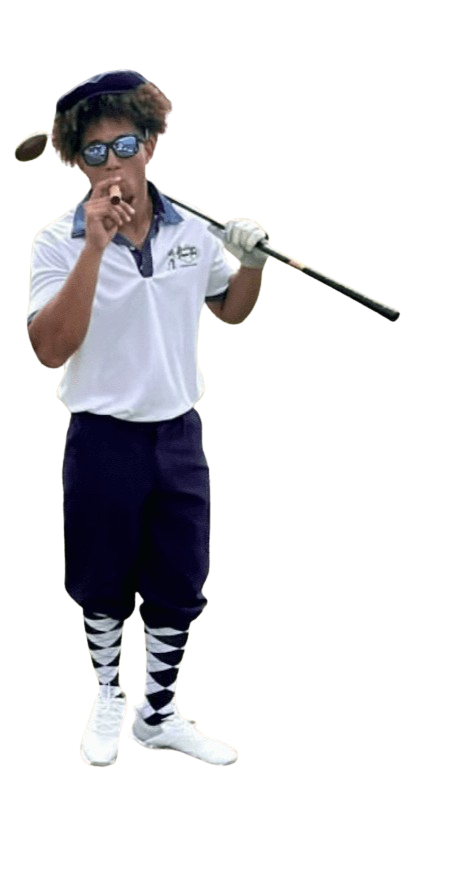 Hilarious Complete Golf Knickers Outfit